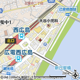 松原建設株式会社　広島事務所周辺の地図