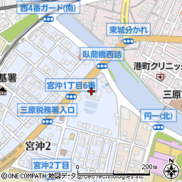 宮沖ポンプ場周辺の地図