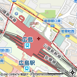 水車エキエ　広島店周辺の地図
