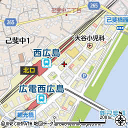 COTAN Nishihiroshima周辺の地図