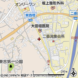 広島県尾道市向島町1076-2周辺の地図