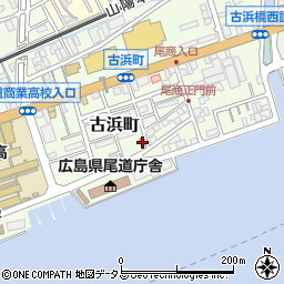 尾道古浜郵便局 ＡＴＭ周辺の地図