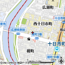 電気興業株式会社　中四国支店周辺の地図