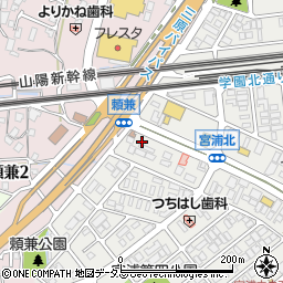 パルカラオケスタジオ宮浦店周辺の地図