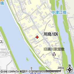 川島公会堂周辺の地図