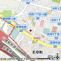 ザ・広島タワー周辺の地図