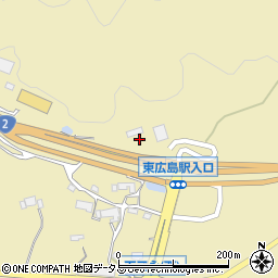 広島ガスプロパン株式会社　東広島営業所周辺の地図