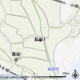 広島県三原市長谷1丁目周辺の地図