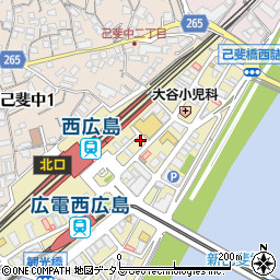 ポーラザビューティ　西広島駅前店周辺の地図