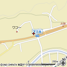 三永郵便局周辺の地図