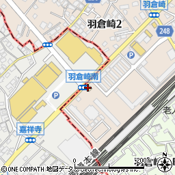 情熱ホルモン羽倉崎酒場周辺の地図