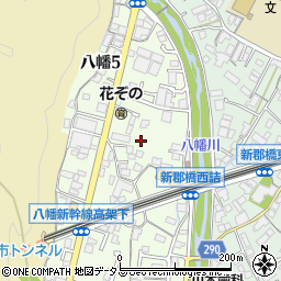 広島県広島市佐伯区八幡5丁目周辺の地図