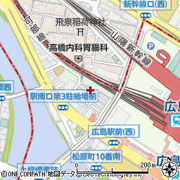 RED DRAGON 廣島餃子工場直営 餃子専門店周辺の地図