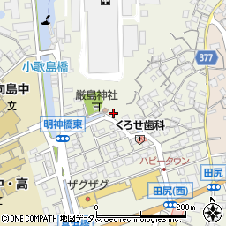 広島県尾道市向島町5523-2周辺の地図