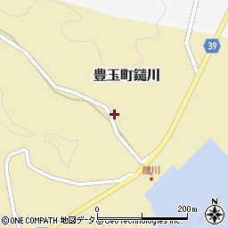 長崎県対馬市豊玉町鑓川390周辺の地図