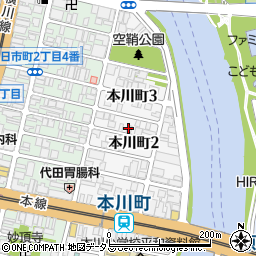 株式会社藤田商店　広島支店周辺の地図