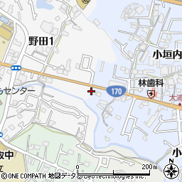 ケアショップすまいるズ熊取店周辺の地図