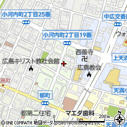 広島県広島市西区都町7-9周辺の地図