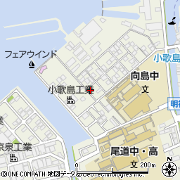 広島県尾道市向島町富浜16058-201周辺の地図