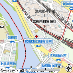 株式会社産業新聞社　中国支社周辺の地図