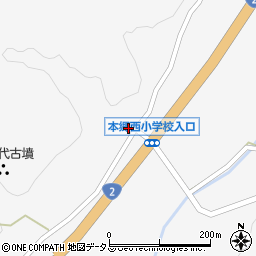 広島県三原市本郷町南方7558周辺の地図