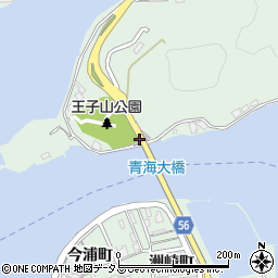 青海島周辺の地図