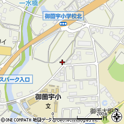広島県東広島市西条町御薗宇8547周辺の地図