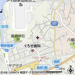 広島県尾道市向島町317周辺の地図
