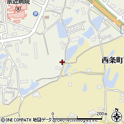 広島県東広島市西条町御薗宇720-6周辺の地図