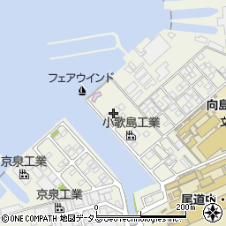 広島県尾道市向島町富浜16058-171周辺の地図