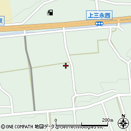 広島県東広島市西条町上三永2024周辺の地図