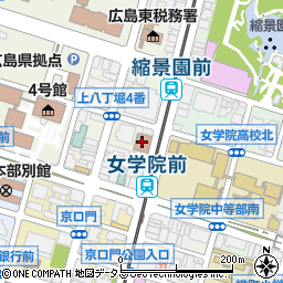 ハローワーク広島・広島公共職業安定所　雇用保険適用課周辺の地図
