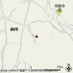 広島県三原市沼田東町納所654周辺の地図