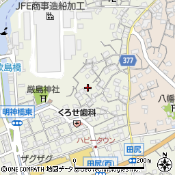 広島県尾道市向島町富浜318周辺の地図