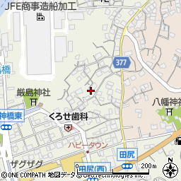 広島県尾道市向島町326周辺の地図