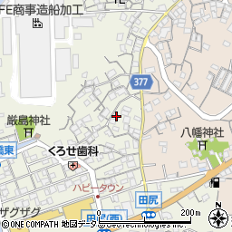 広島県尾道市向島町富浜353-1周辺の地図