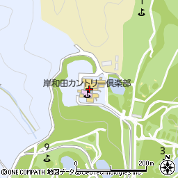 岸和田カントリー倶楽部周辺の地図