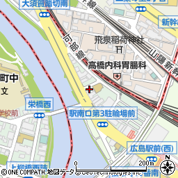 長井ゼミ広島校周辺の地図