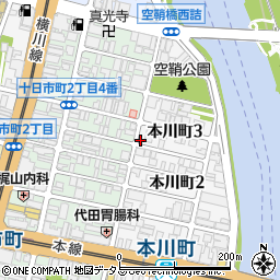キャッツ・アイ本川周辺の地図