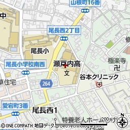 広島県瀬戸内高等学校周辺の地図