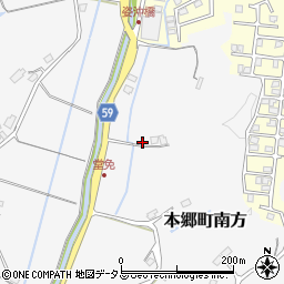 広島県三原市本郷町南方4871周辺の地図