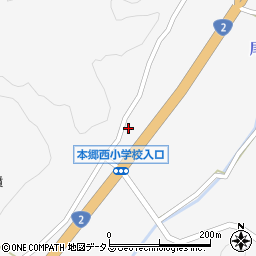 広島県三原市本郷町南方7076周辺の地図