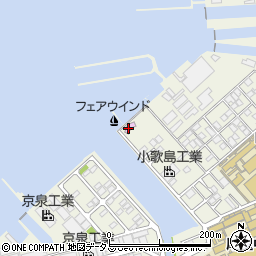 向島ドック株式会社　マリーナ事業部周辺の地図