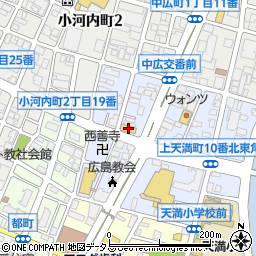 セブンイレブン広島上天満町店周辺の地図