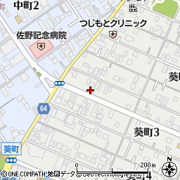 泉佐野ホンダ周辺の地図