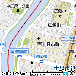 杉本商事株式会社　広島営業所周辺の地図