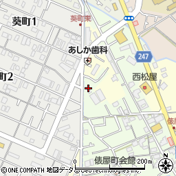 株式会社寿水道泉南支店周辺の地図