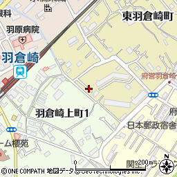 大阪府泉佐野市東羽倉崎町12周辺の地図