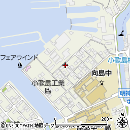 広島県尾道市向島町富浜16058-69周辺の地図