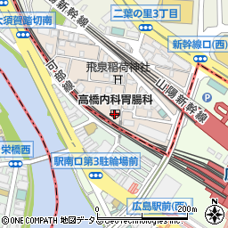 高橋内科胃腸科医院周辺の地図